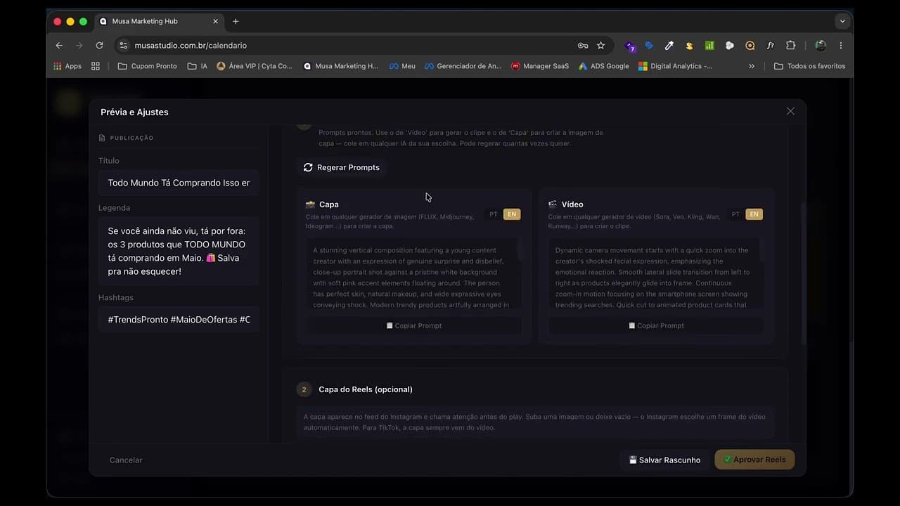 Musa — Plataforma de Marketing Autônomo